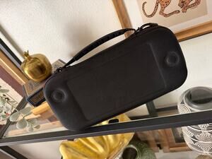 Nintendo Switch 2 Hard Shell Carrying Case Travel Bag Black 10 Game Slots